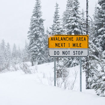 Avalanche safety guidelines