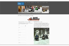 snowmobile.org website