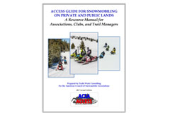 Access Guide for Snowmobiling on Private and Public Lands