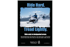 'Ride Hard' PSA Poster