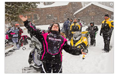 Snowmobiling photos